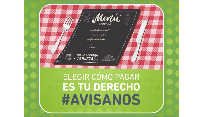 Imagen de la nota #AVISANOS si no te aceptan tarjeta